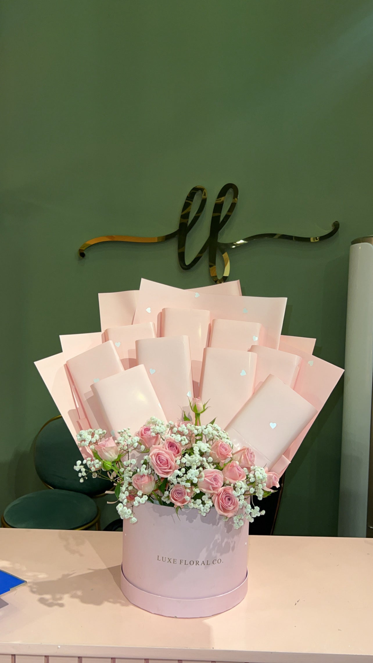 Pink Choco Bloom Box