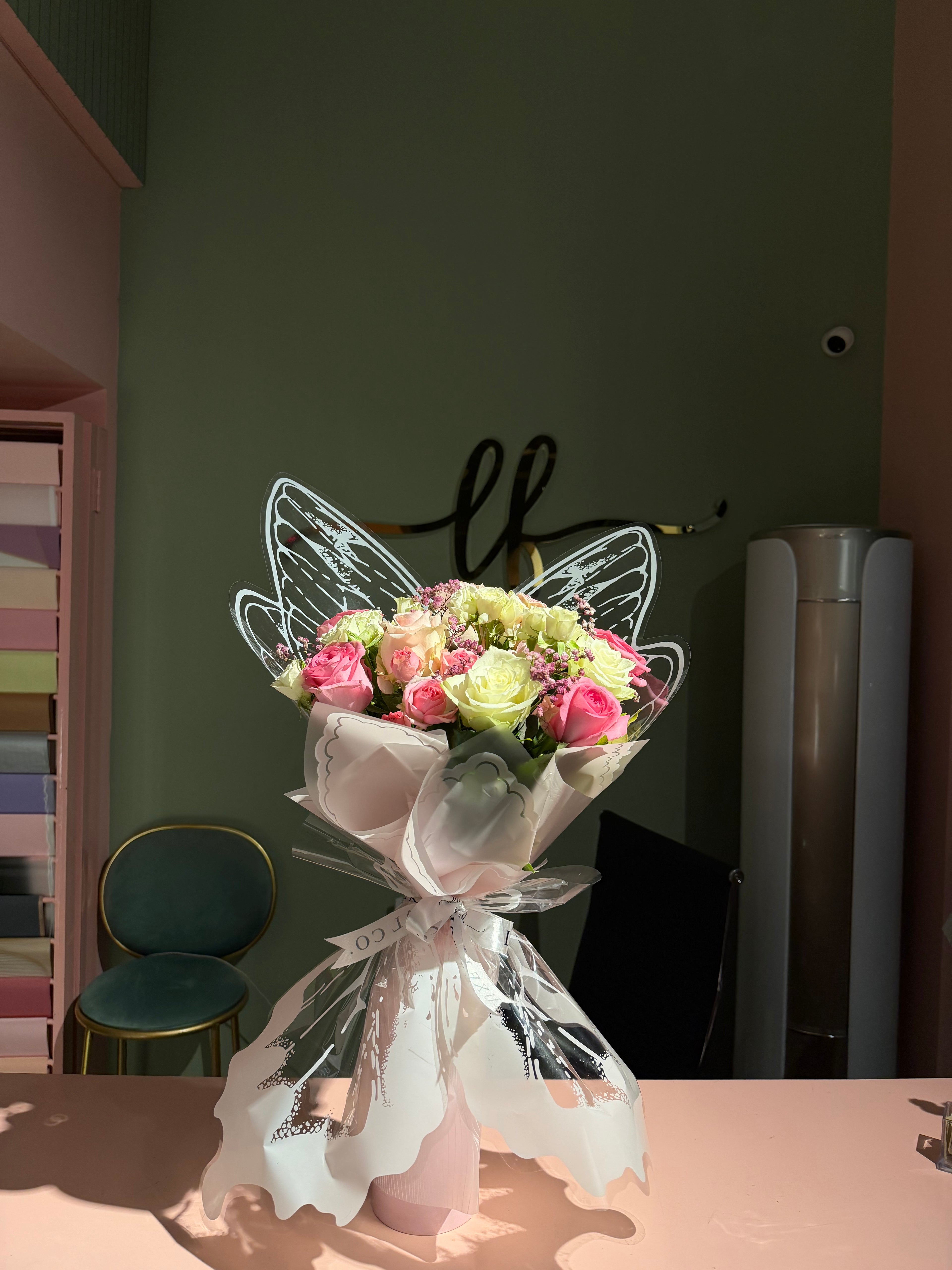 Luxe Butterfly - Blush