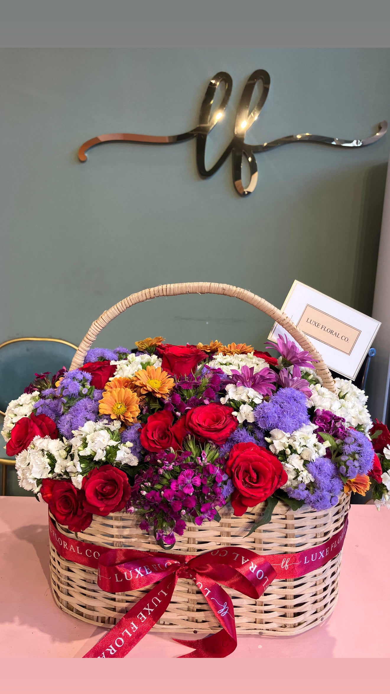 Floral Basket - Large
